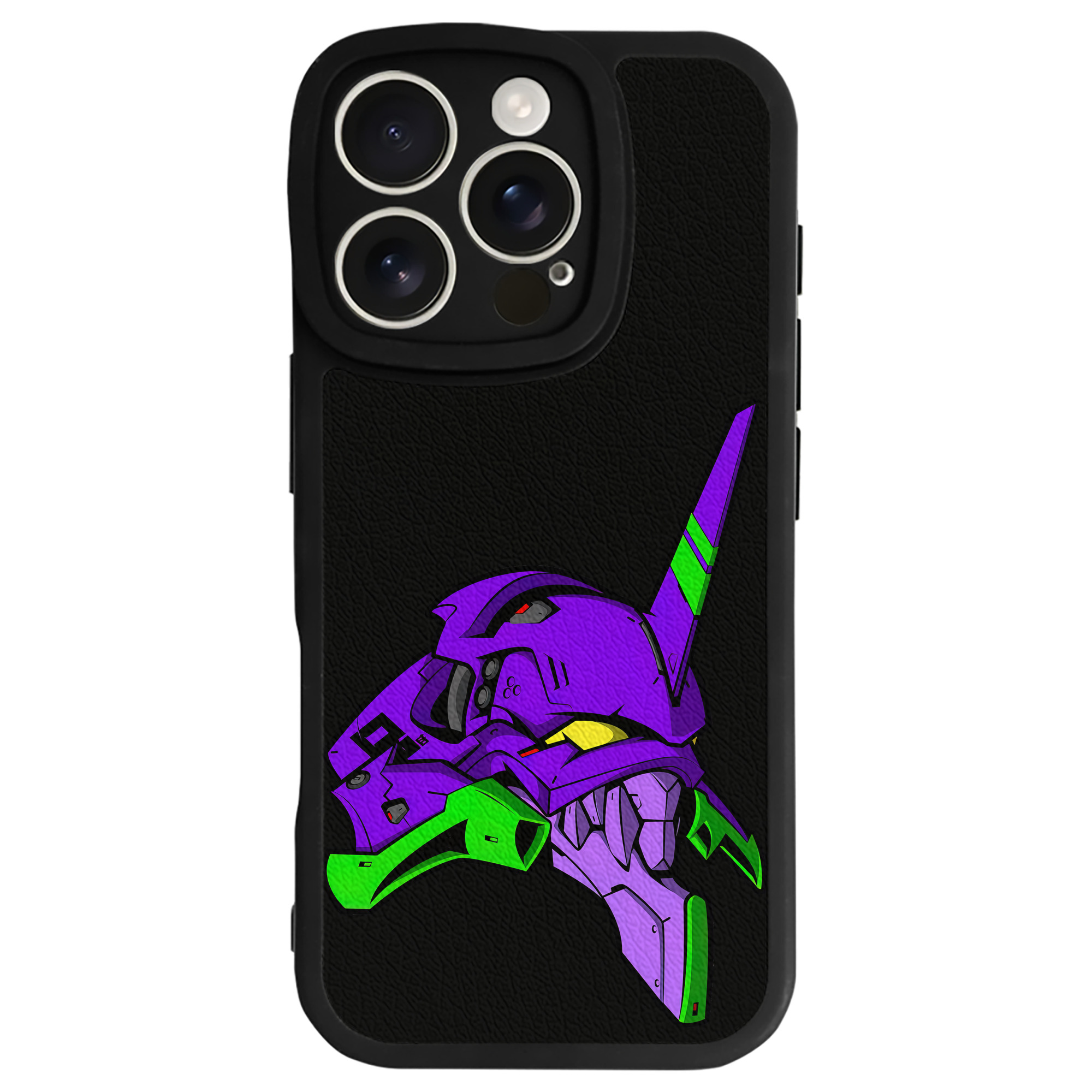 （画像用） EVA 新世紀エヴァンゲリオン 【iPhone 16シリーズ対応】シリコンスマホケース（レザー調） 材質：シリコン
